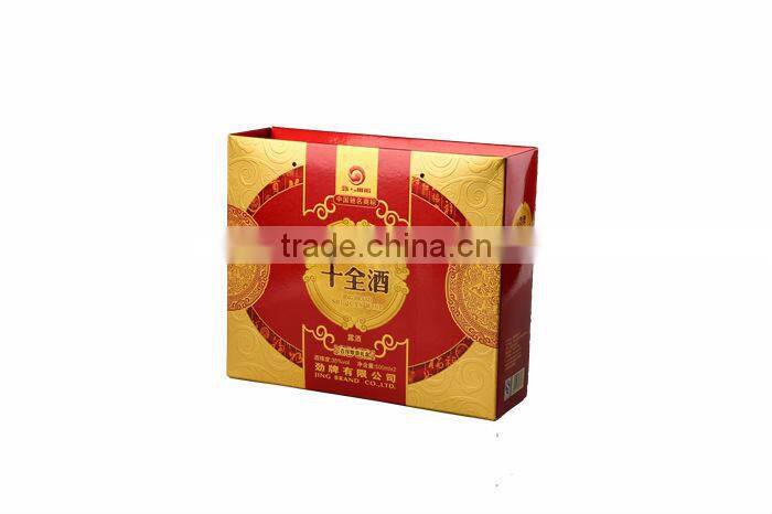Wholesale Recyclable Wine Bottle Carton Box