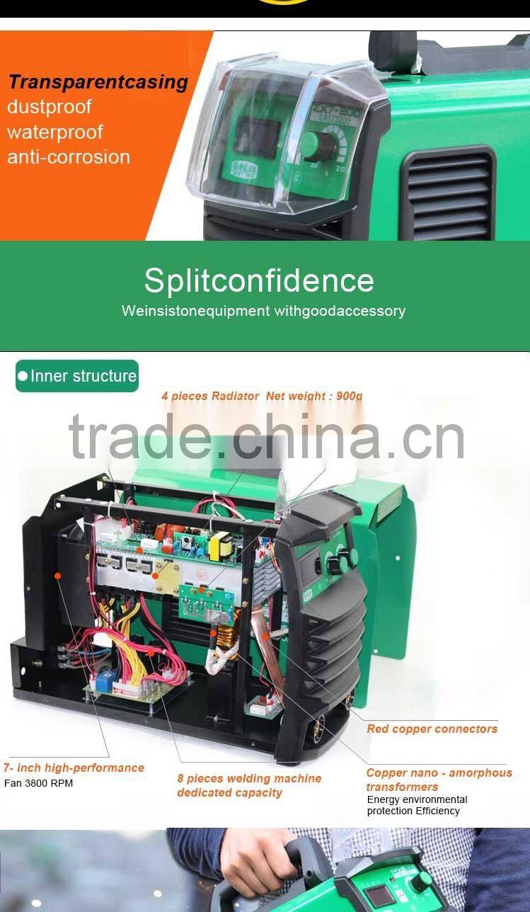LAOA Industrial Grade Copper Core Contravariant DC Portable Electric Welding Machine Householding Welder ZX7-250