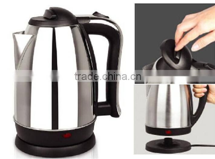 360 Degree Rotation Stainless Steel Electric Kettle / Best Electric Water Kettle