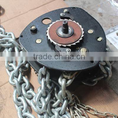 Construction material Toyo manual chain pulley block 10 ton chain hoist