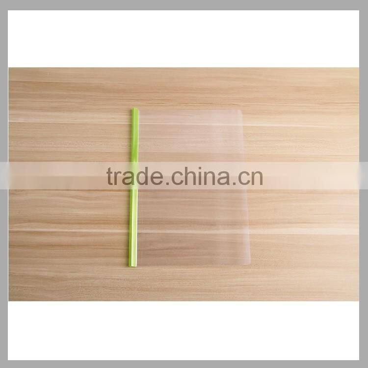 sliding bar file folder report cover with slide bar easy rail file