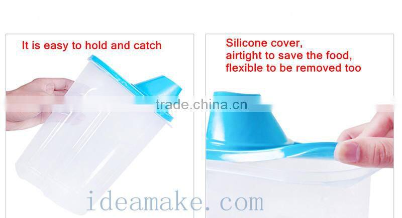 Eco-friendly plastic food storage container