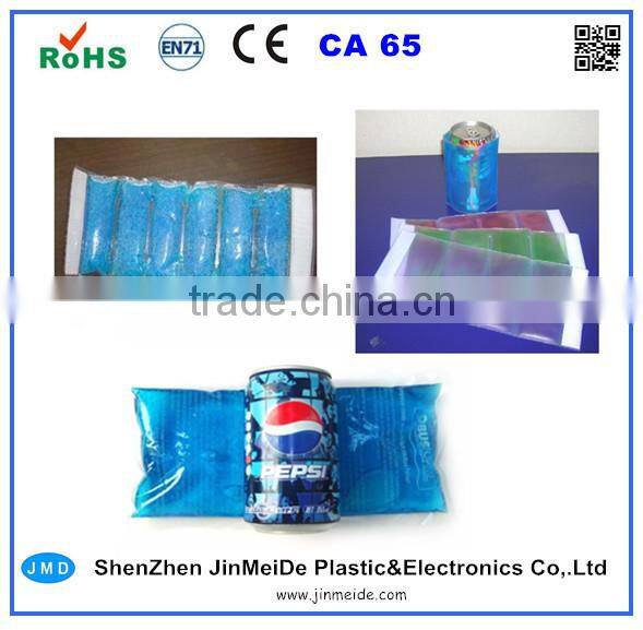 Freezer Can Coolers / Plastic Ice Gel Can Cooler / Frozen Ice Cooler in Outdoor Items