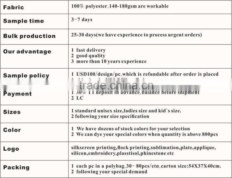 100% polyester zipped mandarin collar raglan sleeve man polo t-shirt