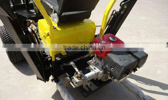 The China largest manufacturer for small towable backhoe