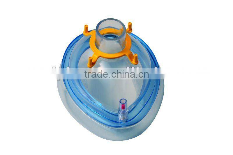 Factory outlets high-quality PVC transparent anesthesia mask