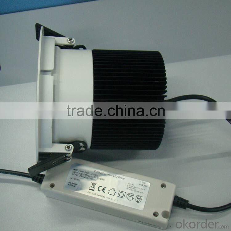 Led cob ceiling spot light 15W 20W 30W 40W for 3 years warranty Certificates:CE,RoHS ,CCC,SAA