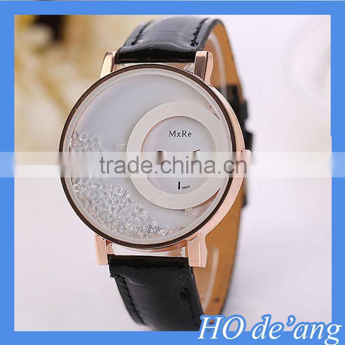 Hogift China colorful women leather watch