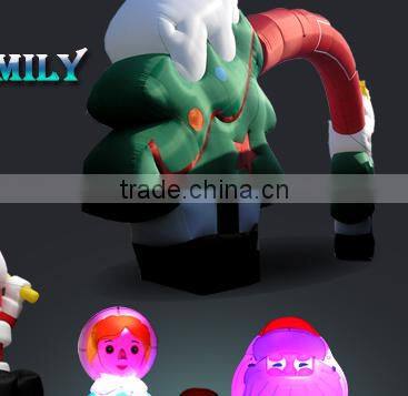 new year 2016 wholesale inflatable christmas trees white 7ft