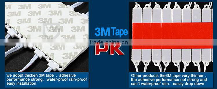 Most stable Voltage AC 220V led module 1.5w 165Lm optical lens 160 degrees good quality smd 5730 3 leds injection module
