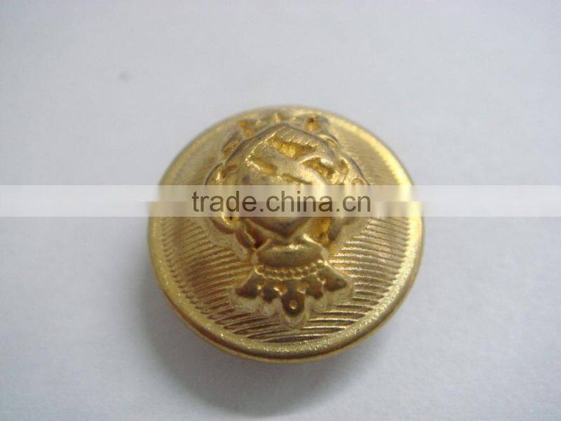 15mm applied nice gold crown snap button