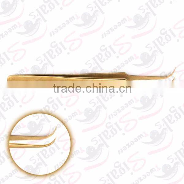 Promotional Item, Stainless Steel Slant Tip Eyelash Tweezers