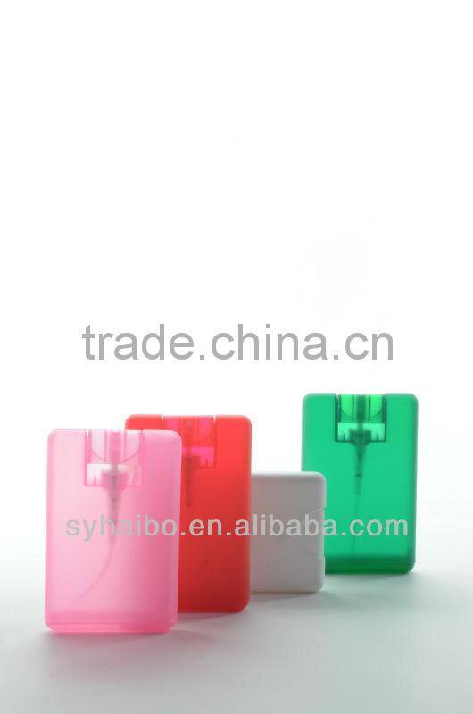 20ML perfume spray credit card shape bottle