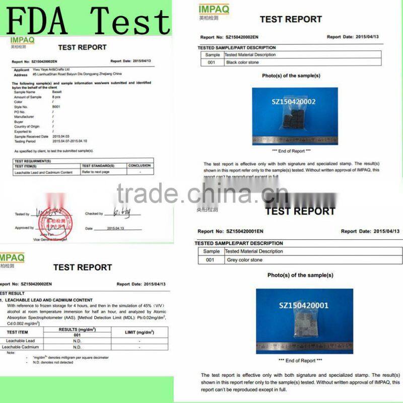 black whiskey stones factory supply ice cube stone whiskey stone for sale