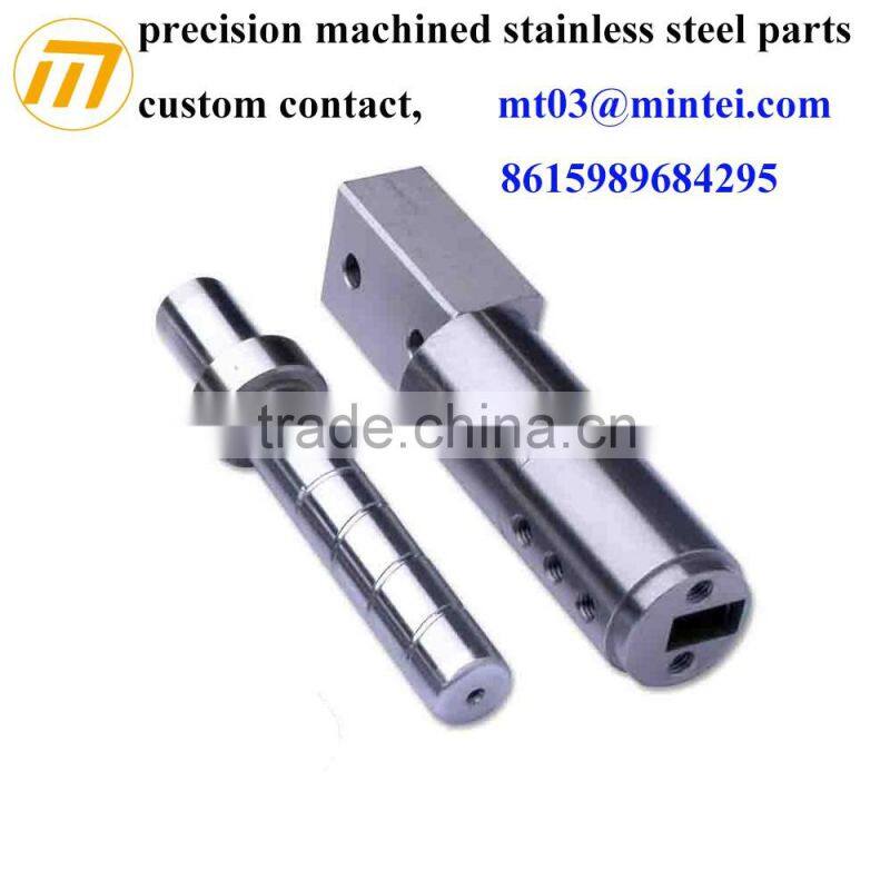 precision custom CNC milling stainless steel shaft