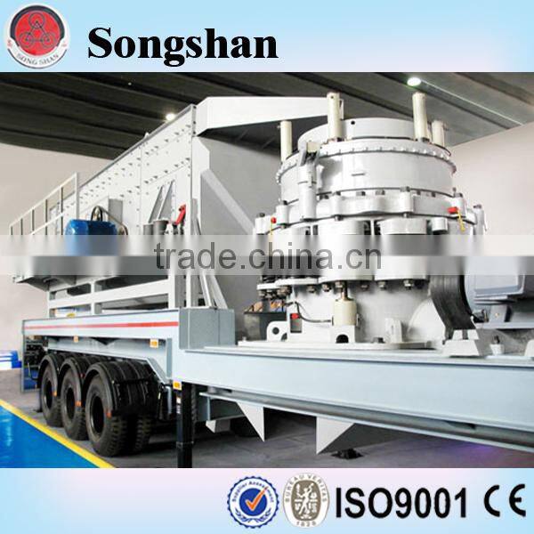 Mobile Jaw Crusher,Mobile Cone Crusher,Mobile Crusher By China Henan Manufacturer