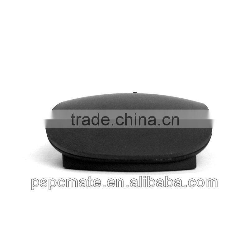 2015 Hot Black Rubber Surface 2.4G usb optical Flat travel wireless mouse for XP,windows and ISO systems