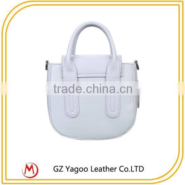Hot Sale Fashion Branded ladies handbag / woman'bag leather material