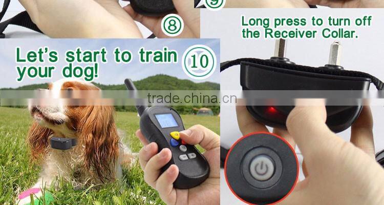 LoreWin PTS-018 Best Rechargeable Anti Bark Collar With Remote Device