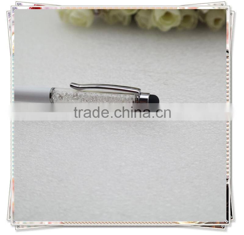 TCR-03 cheap bling crystal pens , touch pen for galaxy s4
