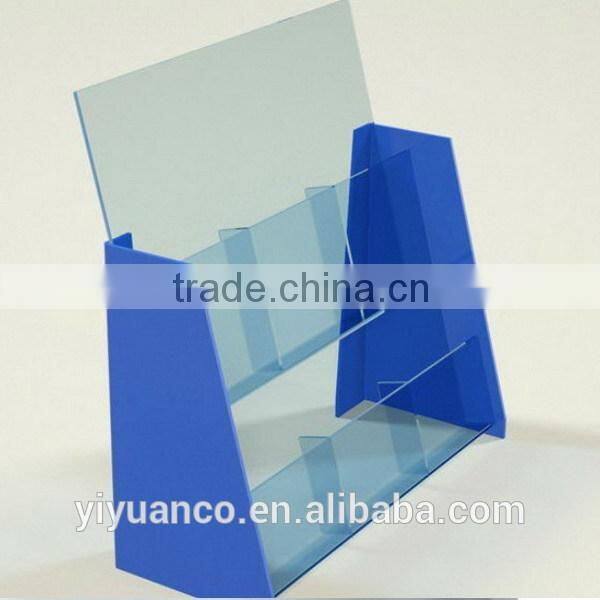 china.cn cheap brochure holder/acrylic book holder wholesale
