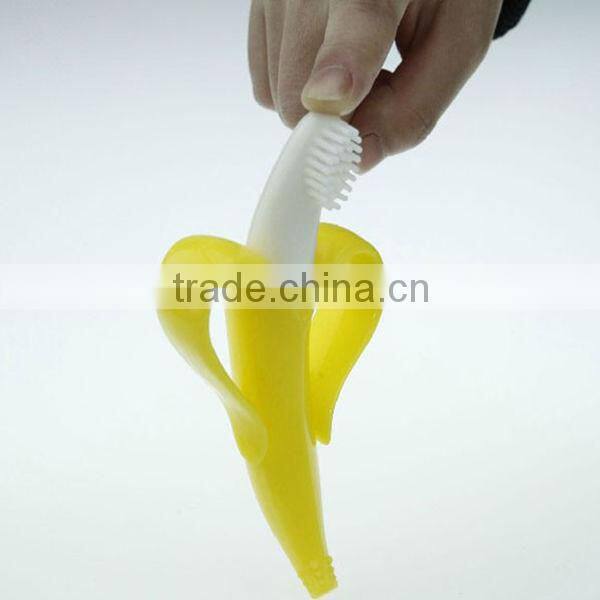 silicone baby toothbrush for kid teeth care