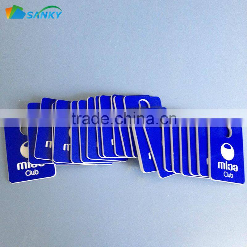 Engrave Plastic ABS Club Cabinet Key Tag