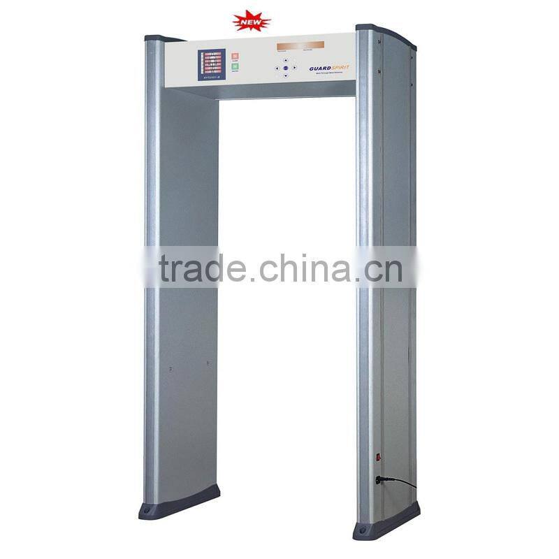 Best Economical Walk Through Metal Detector, 6 Zone and LED Display