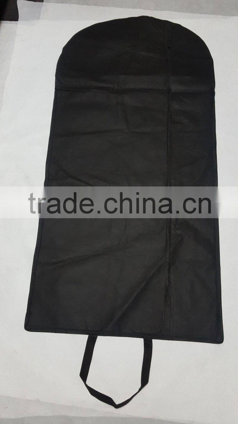 Factory supplier foldable black garment bag