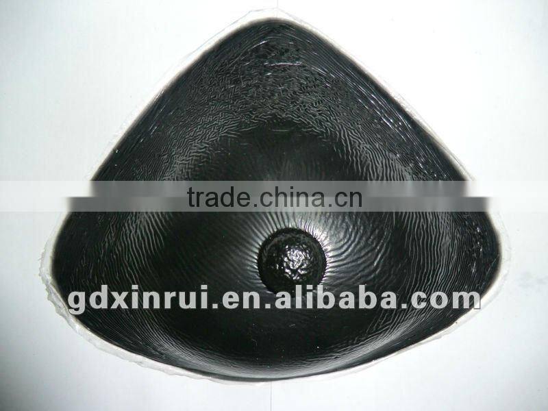 drop shape silicone breast forms with bra strap