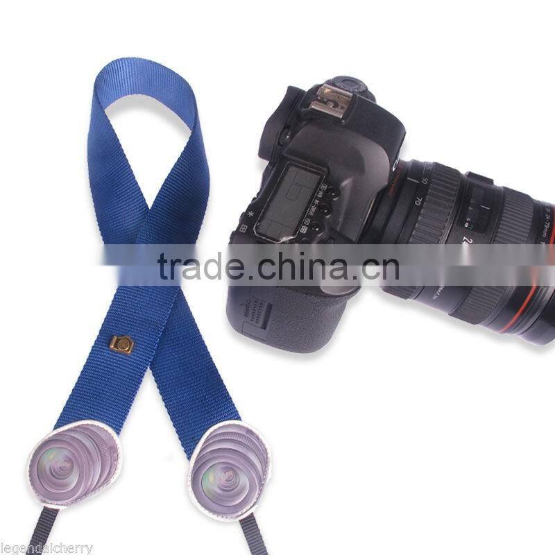 Personalized Lens Icon Leather Camera Strap For DSLR for Nikon for Canon for Sony LM-04 custom leather camera strap