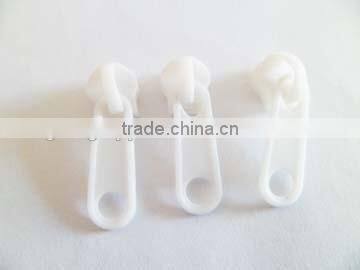 3# plastic nylon zipper plastic slider non lock slider canvas bag slider electrostatic prevention slider