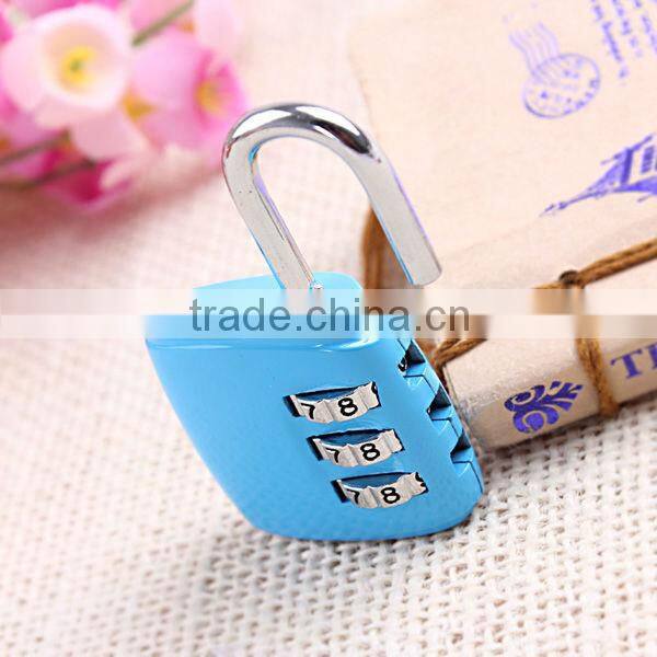 4 colors 3 digits metal combination locks
