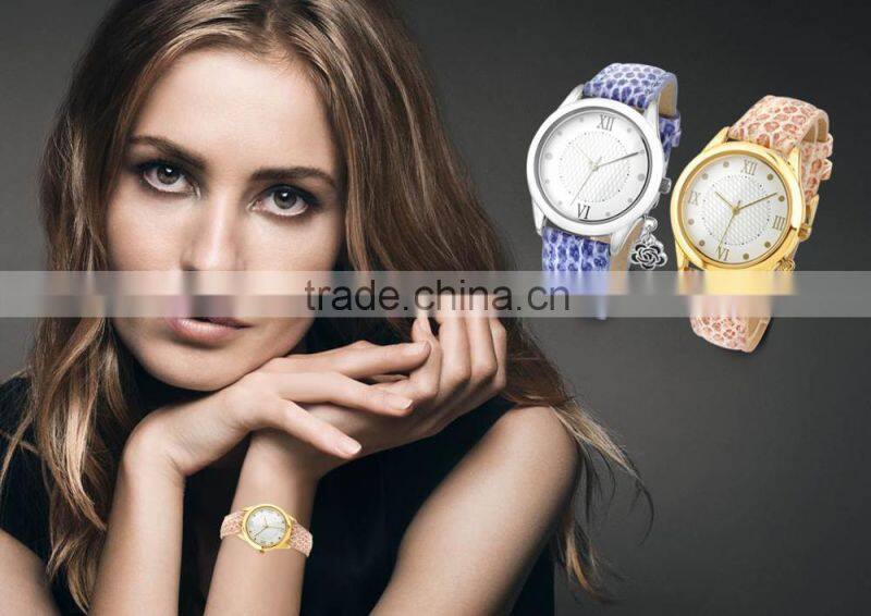 Wholesale Fashion Jewelry Leather Custom Watch Manufacturer