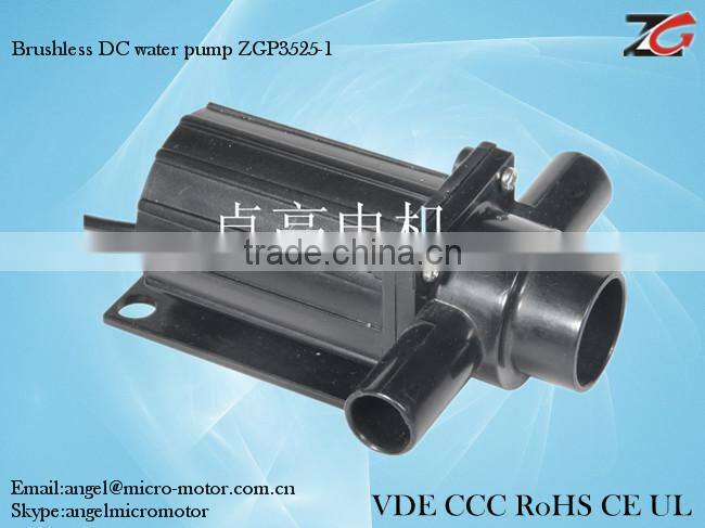 mini brushless dc hot water circulation pump