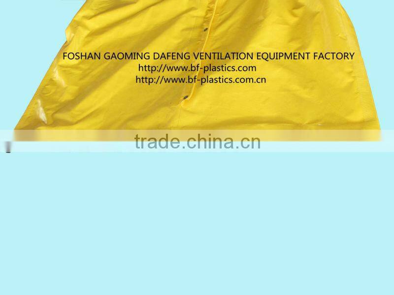 Zipper Coupling PVC T Joint Lay Flat Mining And Tunnel air duct