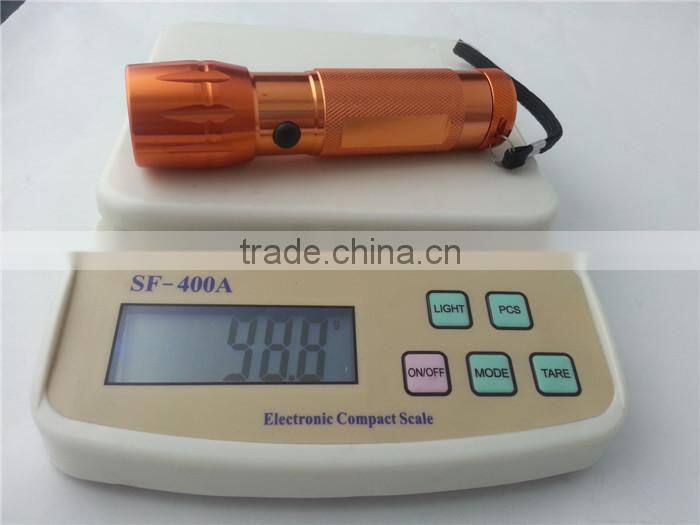 GS-8100 with white light aluminum red laser torch light