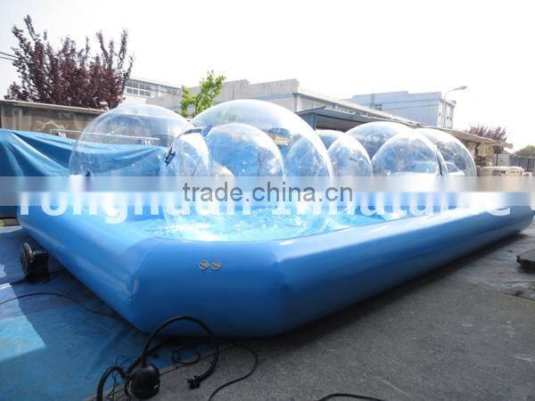 Inflatable water pools