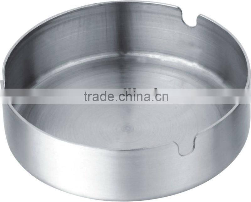 round shape stainlesss steel ashtray for promotional