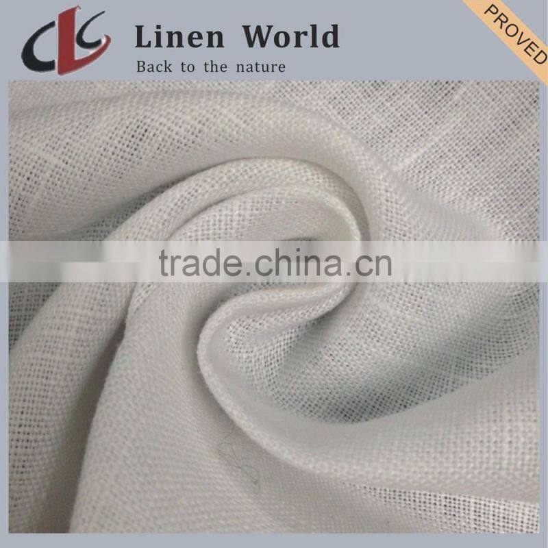 9s Hight Quality Plain Dyed 100%Linen Sheeting Fabric