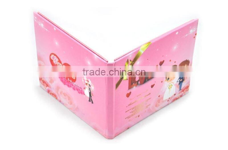 Custom paper plain cover double dvd box sets
