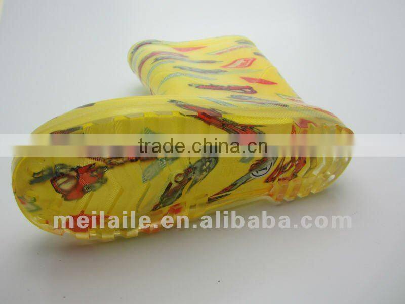 PVC children rain boots