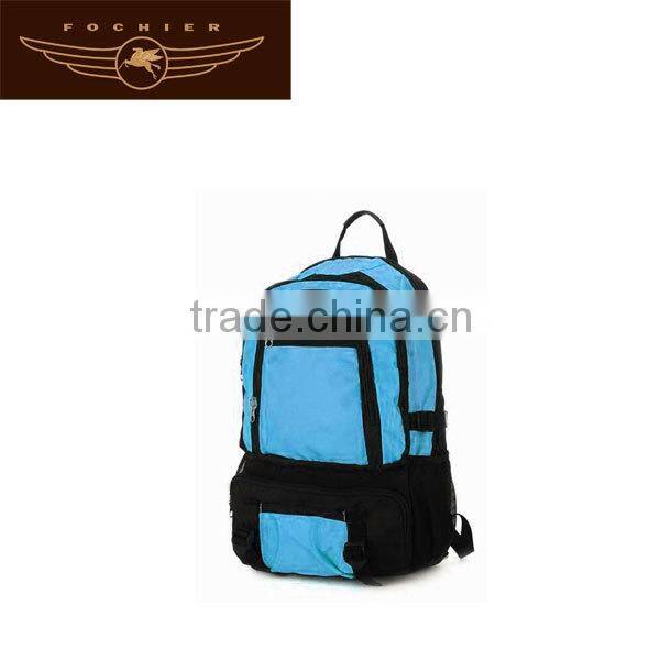 polyester cheapest leisure backpack bag for men