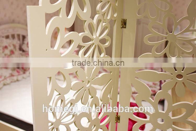 HOME-GJ Moveable Screens & Room Dividers Type and Wood Material privacy dividers