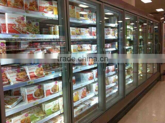 upright display freezer 4 door large display area