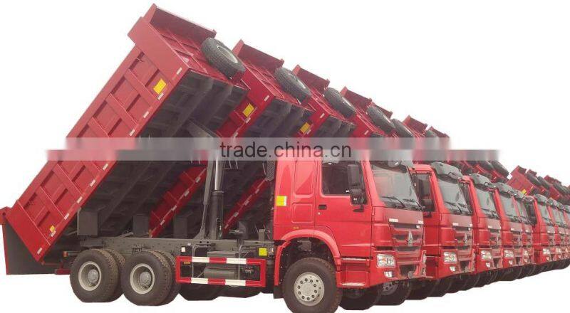 25ton capacity 10-wheel china howo dump truck ethiopia 6*4