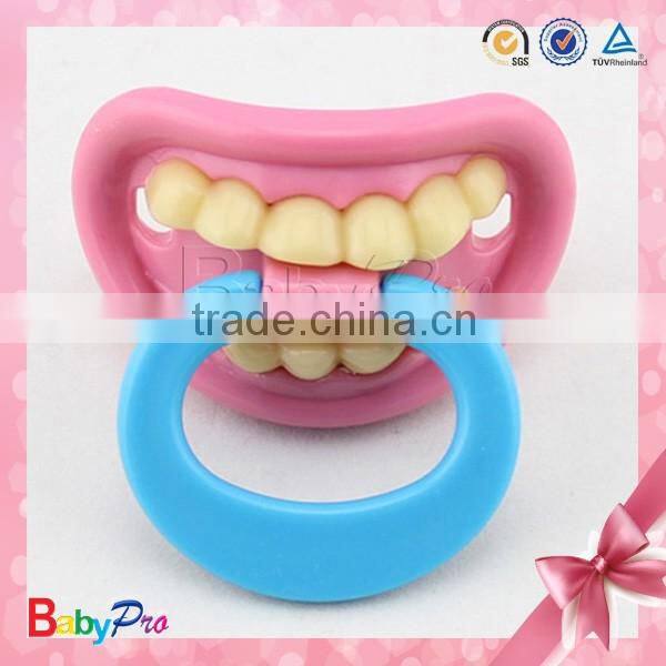 Babypro PNP06 Factory Direct China Custom FDA BPA Free Funny Silicone Pacifier For Babies