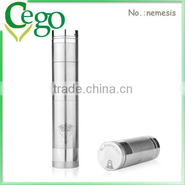 Electronic ciagarette mechanical authentic nemesis vape mod