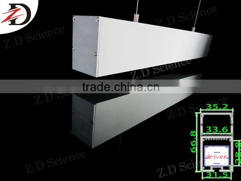 Commercial LED Light Aluminium Casing 1meter LED Strip Extrusion Pendant Profile Aluminum