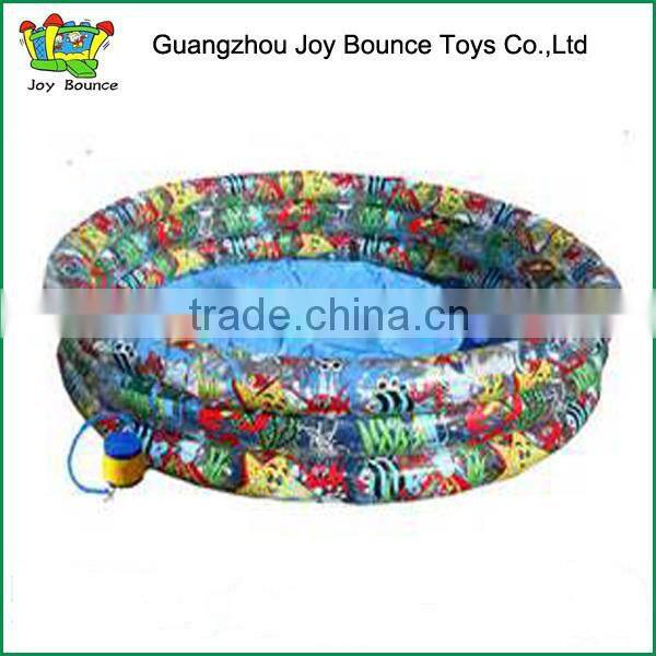 new design colorful inflatable pvc round swimming pool 2015